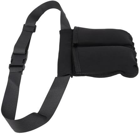 Bamjour Massagegürtel, Zwei-Flaschen-Massagetasche, Verstellbarer Gürtel, Lotionstasche, Liefert Professionelles Lotionsholster für Therapeuten