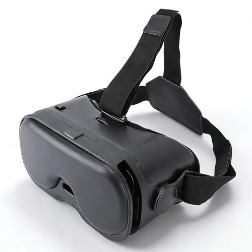 Dpofirs VR Headset for Phone, Virtual Reality Headsets with HD 120° FOV Anti Blue Light Lenses & Adjustable Gears, 3D VR Goggles for Kids, Fit Phone of 5-7 (Black)