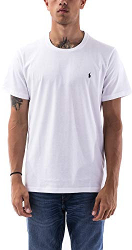 Ralph Lauren Uomo T-Shirt Manica Corta - Colore Bianco - Taglia XXL