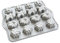 Nordic Ware Backform Holiday Teacakes Aluminium Grau, 30,8cm x 24,4cm, NW 93748