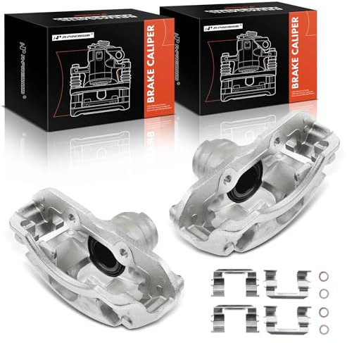 A-Premium Disc Brake Caliper with Bracket Compatible with Ford Focus Focus 2008-2011 Front Left and Right 2-PC Set