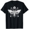 Moon Phases Moth Occult Rose Witchcraft Magic Okkult Gothic T-Shirt