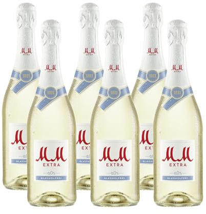 MM Extra Alkoholfrei 0,0% vol. (6 x 0,75l) – Die perfekte Alternative für alle Sekt Liebhaber