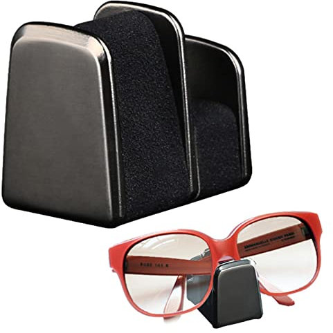 Veeteah Porte-Lunettes de Voiture,Support de Lunettes Auto-adhésif | Petit Porte-Lunettes de Soleil pour Tableau de Bord pour Voiture, Table de Chevet, Accessoires de Bureau