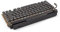 Tbkoeudhg 83 Keys Gaming Keyboards Retro Typewriter Keyboard Wireless Bluetooth Keyboard USB Mechanical Punk Keycaps for PC, A