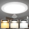 HiBay 18W Motion Sensor Ceiling Light Indoor, 3CCT 3000K/4500K/6000K PIR Round 1800lm Sensor Lights Indoors Ultra Slim 240V for Stair, Hallway, Porch, Garage, Balcony