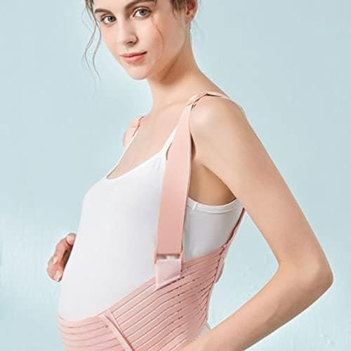TMXKOOK Bequeme Schwangerschaftsbauch -Stützband mit verstellbarem Mutterschaftsgürtel, Schultergurt und Rückenstütze für Schwangere Frauen - Leicht und einstellbar