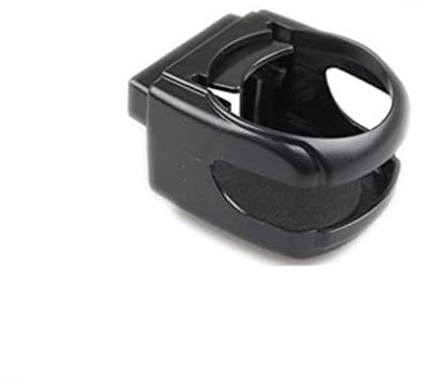 CDETKGER Auto Getränkehalter, für BMW E90 E91 E92 E93 2004-2013, Verstellbarer Lüftungshalter, Becherhalter, Schwarz, Kunststoff