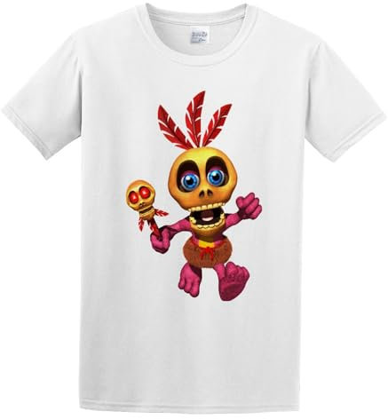 Banjo Kazooie Mumbo Game Logo T-Shirt White M
