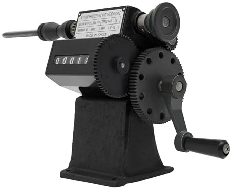 Manuelle Spulenwickelmaschine, Wickelmaschine mit Zähler, Wickelmaschine mit Zählbereich 0-99999 für Audio-Ausgangstransformatoren
