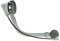 Sanixa GO7004PV Bonde de baignoire avec poignée rotative excentrique Longueur standard 55 cm