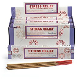 STAMFORD INC 37283 Masala Räucherstäbchen, Stressabbau, Schwarz, One Size, 15 Stück