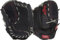 Rawlings Renegade Adult Ball Glove | Baseball/Slowpitch Softball | Multiple Styles Baseballhandschuh für Linkshänder, 30,5 cm, Basket Web | Schwarz/Grau, 12 | Infield