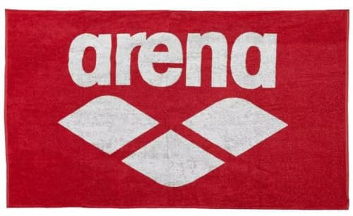 arena Pool Soft Serviettes De Piscine Red-White One Size