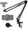 Tencro Webcam St?nder Handyhalter Webcam Kamerahalterung Handy Stativhalter f¨¹r Handys, Logitech Webcam C920 C930 C922 C615 und andere Ger?te mit 1/4 Gewinde