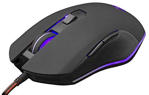 White Shark Mouse Gaming USB 3200dpi 6 Tasti Nero Cyrus GM-3001 Nero