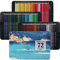 display4top 72 Aquarellstifte in Metallhülle,wasserlösliche Buntstifte von hoher Qualität Set für Künstler, Erwachsene,professionelle Aquarell Buntstifte zum Malen für Erwachsene