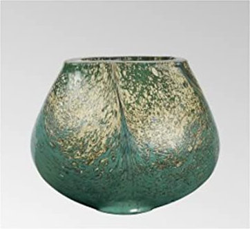 Lambert - Vase, Blumenvase - Tizian - Glas - klein - Farbe: Ocean Multicolor - (ØxH) 25 x 20,5 cm