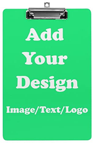 Personalisiertes Foto-Klemmbrett A4 – Doppelseitig Personalisiertes Foto/Bild/Text/Logo-Klemmbrett Für Bürobedarf Anwälte,Schüler Und Kinder,Flacher Clip,Niedlicher Klemmbrett-Ordner,Personalisie