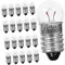 TEHAUX Schulbedarf 50 Stück Taschenlampe Kontrollleuchte Glühbirne Wissenschafts-kit Minibirne Für Elektrisches Experiment Kleine Elektrische Perlen E10 Aluminium Spiral- Spiralglühbirnen