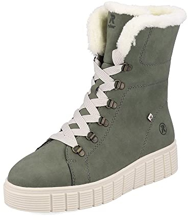 Rieker Evolution Damen Schnürstiefel W1070, Frauen Stiefel,lose Einlage