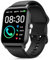 Quican Smartwatch Uomo-Orologio con Chiamate e whatsapp Alexa Integrata Cardiofrequenzimetro SpO2 Contapassi 100 modalità Sport e Monitoraggio del Sonno IP68 Smart Watch fitness per Android iOS(Nero)