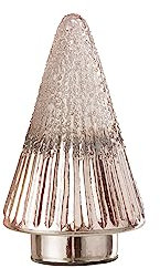 J-Line Cotele Weihnachtsbaum, Glas, Rosa, klein
