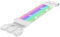Rheross PC Case PSU Extension ARGB Cable ATX 3X8PIN PCI-E GPU Neon Color Line ARGB Streamer Transfer Graphics Card Power Cable