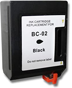 vhbw Tintenpatrone Schwarz kompatibel mit Canon Fax B310, B75, B60, B70, B400, B405, B340 F, B360, B320 F, B340 Drucker (wiederaufgefüllt, 23ml)