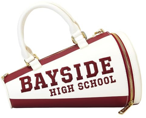 Loungefly Universal Saved by The Bell Bayside High Megaphone Figural Crossbody Bag