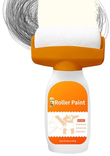 Generisch Farbroller Wandfarbe, Wand Reparatur Rollbürste Mit Wandreparaturpaste, Weiß, 500g, Acryl, Wandreparaturfarbe, Wandfarbe