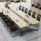 HOLGVE Konferenztisch, Großer Besprechungstisch, 110,2 Zoll/280 cm Seminar- Und Schulungstisch, Bietet Platz for 8–10 Personen, Nur Tisch