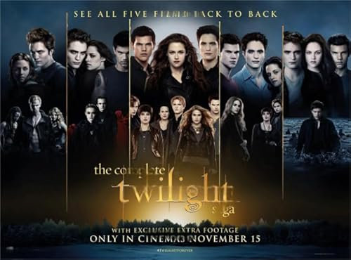 WDZFF Puzzle 1000 Pieces Love Film Bloodthirsty Twilights Stephenie Posters for Home Stress Relieving Game Zp153Qk