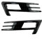 Auto Anteriore Griglia Per Per Golf 7 7.5 MK 7 7.5 2013-2019 Paraurti Anteriore Auto Fendinebbia Griglia Copertura Trim Kit Carrozzeria Tuning Auto Griglia Anteriore(7 Gloss Black)