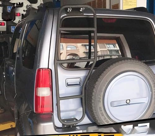 ANYANH Scaletta Portellone Posteriore Auto per Suzuki Jimny Sierra JB43, Auto Porta Posteriore Portellone Scala Telaio Protettivo scaletta