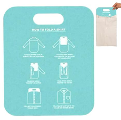 Shirt Folding Board - T Shirt Folding Board Clothes Folder, Folder Boards Folding Helper, T-Shirt Clothes Fast Folding Boards, For T- Shirts Dress Shirts Sweaters, Folding Boards For Adults