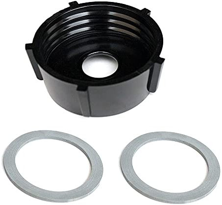 Base de tarro de licuadora + 2 juntas tóricas de goma de repuesto para licuadora Oster 4902-003