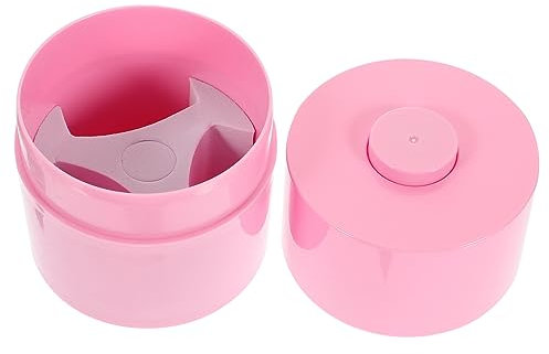 PAMINGONO Portable Eyelash Glue Storage Container Lash Holder Pink Shaker for Eyelash Extensions Lash Storage Organizer for Professional Beauty Use