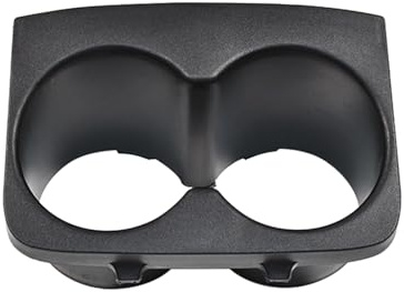 Cup Holder Compatible with VAUXHALL GRANDLAND X 2017-2023 Opel Centre Console Dual Drink Storage 9839834177 Black