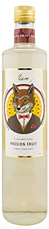 William Fox Premium Passion Fruit Syrup 75cl