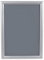 Cadre d'affichage clic clac en aluminium gris format A3