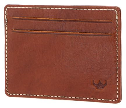 Golden Head Montana Business Card Case Cognac