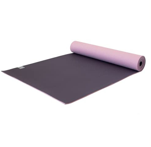 Love Generation Yoga Generation Premium Yogamatte Bester Halt und Komfort rutschfest 183 x 61 cm 6 mm dick für intensiven Gebrauch im Yogastudio geeignet für alle Yogastile Mesmerizing Purple Standard