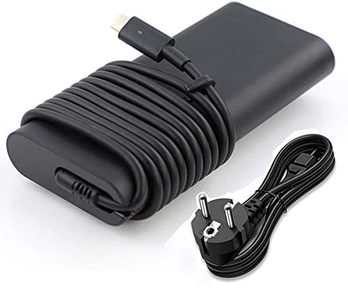 130W USB-C AC Chargeur pour Dell Precision 5530 2 en 1 5550 5750 Dell XPS 15 2in1 9575 9500 17 9700 0M0H25 M0H25 0K00F5 DA130PM170 HA130PM170 câbles adaptateurs.