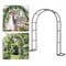 YYHJ Rosenbogen Torbogen Gartentor Rankgitter Kletterrose Pergola Metall Gartenbogen Gartenlaube Dekoration Hochzeitsbogen Gartenzaun Kletterpflanzen Rankhilfen Traubogen Hochzeit