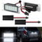 OZ-LAMPE LED Number Plate Light for Opel Insignia Sports Tourer Mokka, 2Pcs Number License Plate Light Lamp, LED Rear Number Plate Bulb Taillight, Error Free Rear Lamps with Canbus