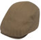 ZLYC Sommer Ivy Schirmmützen Ballonmütze Baumwolle Flatcap für Herren(Rückenschnalle Braun)