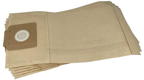vhbw 5 Staubsaugerbeutel Ersatz für Kärcher 6.904-318.0 | 6.907-011.0 für Staubsauger - Papier Braun