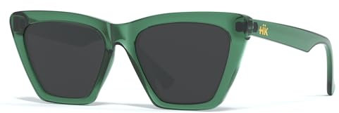 Hanukeii Unisex Zante Sonnenbrille, Grün, One Size