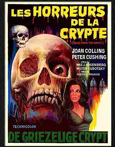 Print 1 tales from the crypt peter cushing horror movie poster